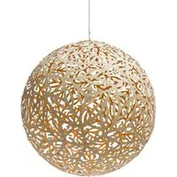 Small Pendant Light Single Side - Orange