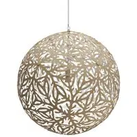 Small Pendant Light Single Side - White