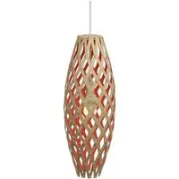 Small Pendant Light with Interior Color - Red