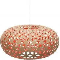 Small Snowflake Pendant Light - Red