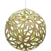 XXL Pendant Light - Lime, Bamboo