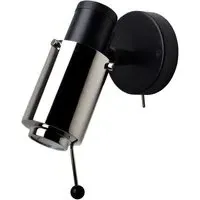 Biny Spot Light with Switch - Black, Nickel