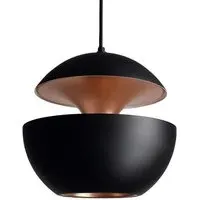 Here Comes the Sun Pendant Light - Black, Copper