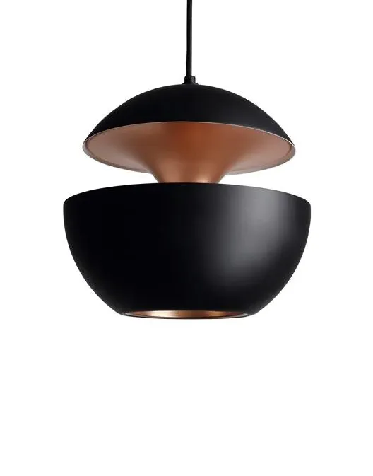 Here Comes the Sun Pendant Light - Black, Copper