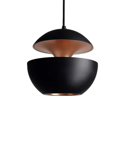 Here Comes the Sun Pendant Light - Black, Copper