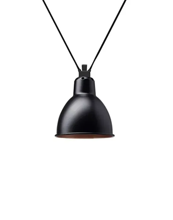 Large Round Pendant Light - Brass