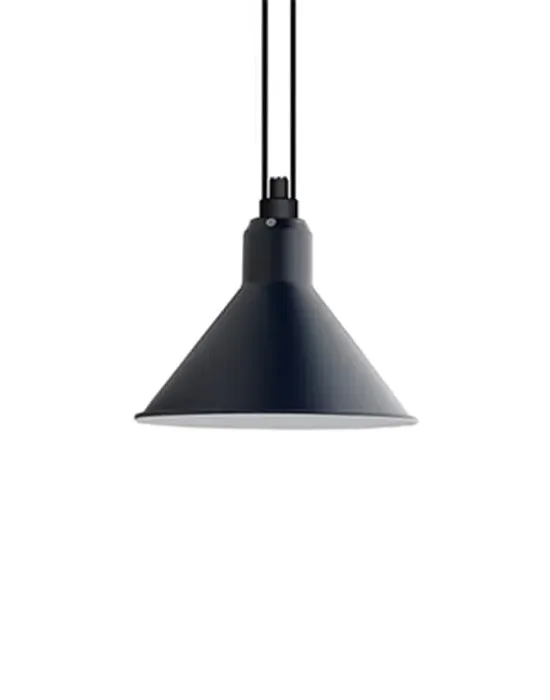 Les Acrobates de Gras 322 Conical Pendant Light - Black