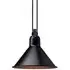 Les Acrobates de Gras 322 Conical Pendant Light - Black
