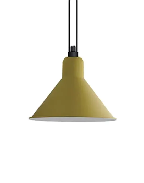 Les Acrobates de Gras 322 Large Conical Pendant Light - Copper