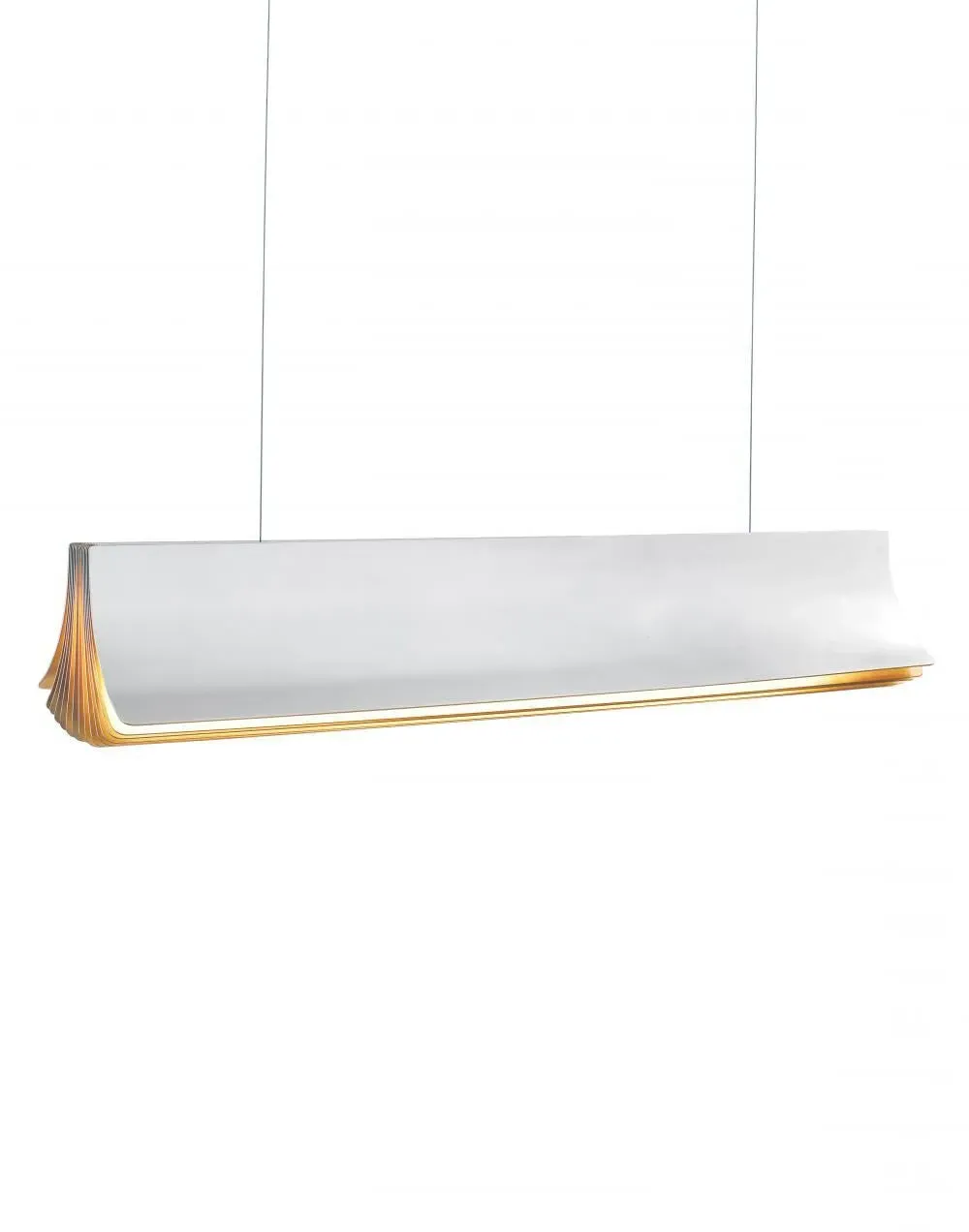Medium Pendant Light Book Design - Black, Aluminium