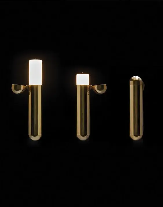 Right-Opening Wall Light with Touch Control - LED