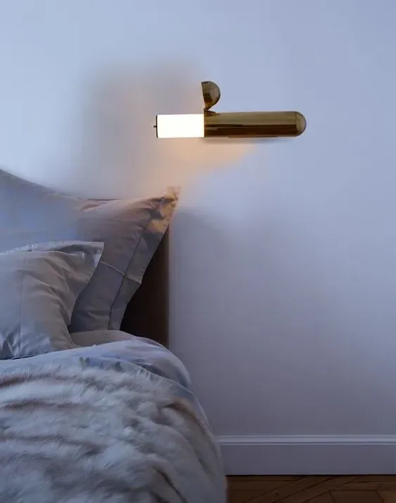 Right-Opening Wall Light with Touch Control - LED