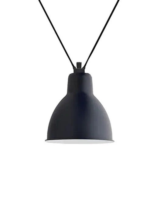 XL Round Pendant Light - Blue, Metal