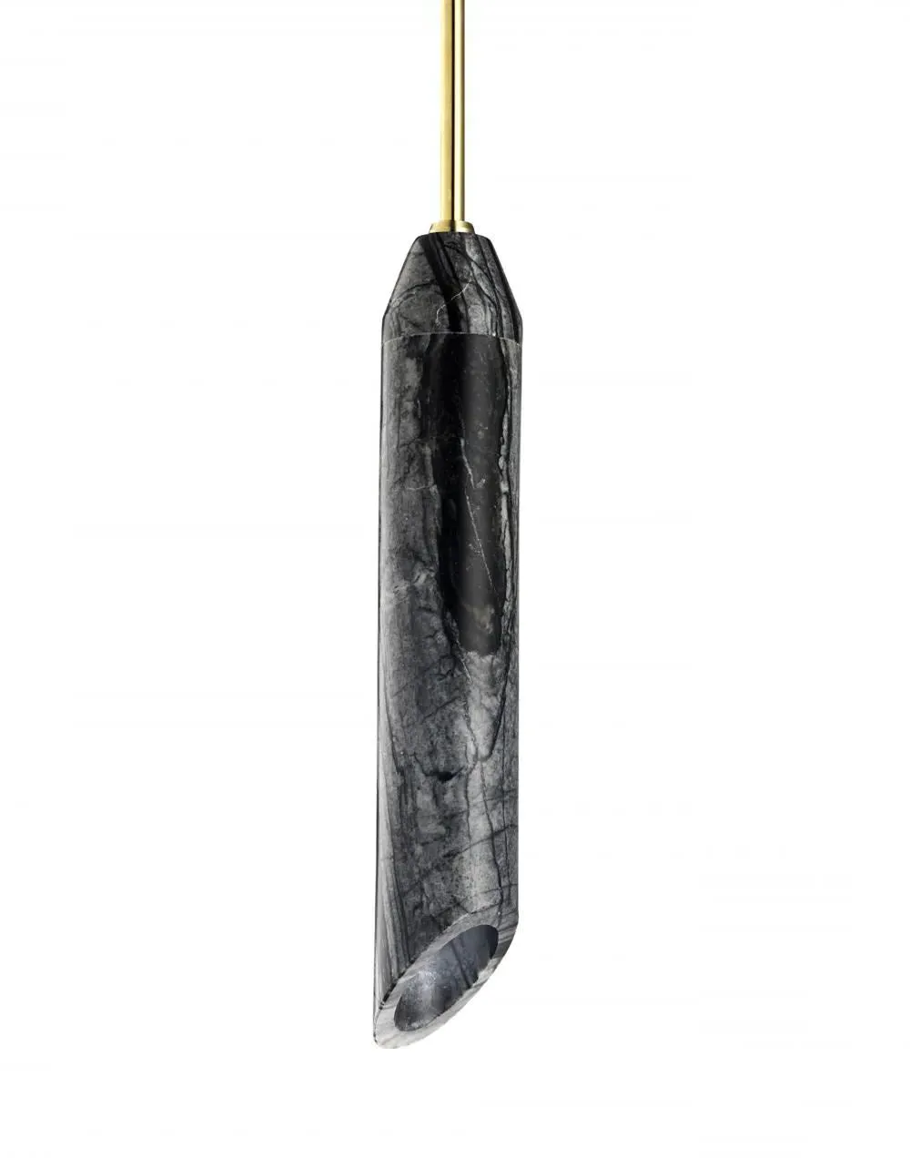 Art Pendant Light - Charcoal, Marble