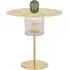 Ball Top Table Lamp - Brass, Glass