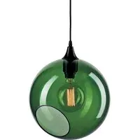 Extra Large Pendant Light - Army Silver, Glass