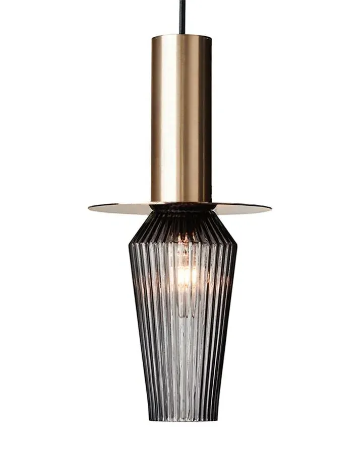 Harakiri Pendant Light - Brown, Glass