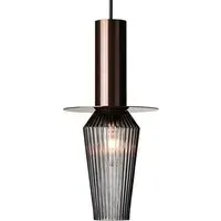 Harakiri Pendant Light - Brown, Glass