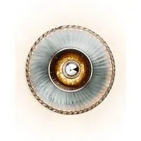 New Wave Large Optic Wall Light - Smoke, Glass