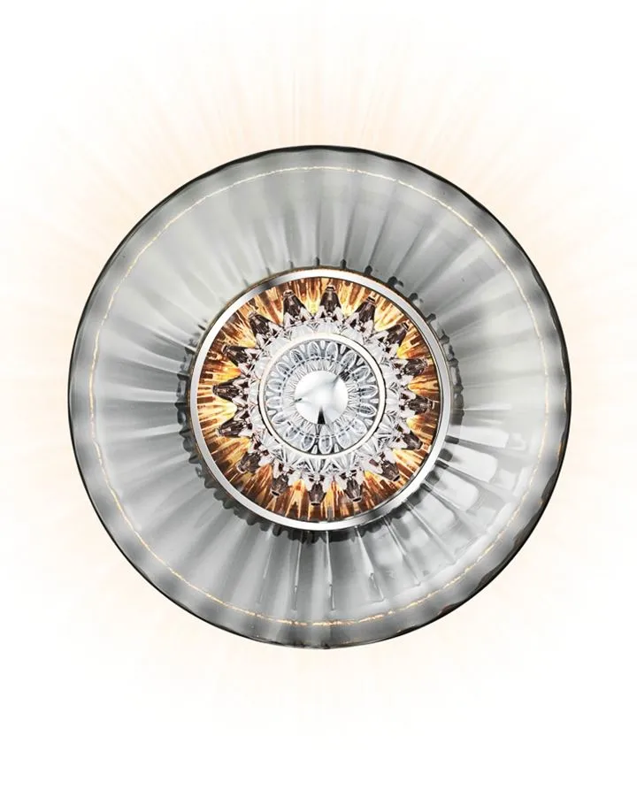 New Wave Optic Large Wall Light - Rose Gold