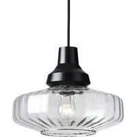 New Wave Optic Pendant Light - Clear, Glass
