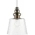 Pollish Standard Pendant Light - Clear with White Cord