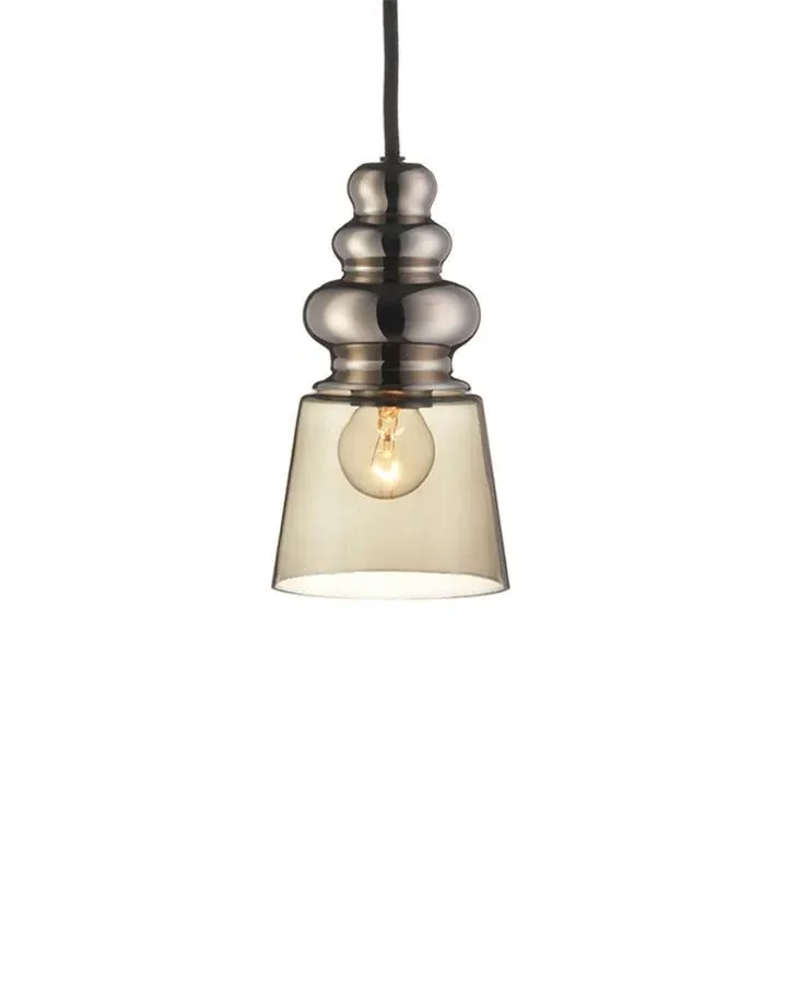 Small Pendant Light - Smoke, Glass image