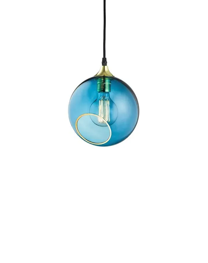 Standard Pendant Light - Blue, Glass image