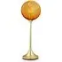 Table Lamp - Amber, Hand Blown Glass