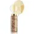 Table Lamp with Brass Shade - Brown, Marble