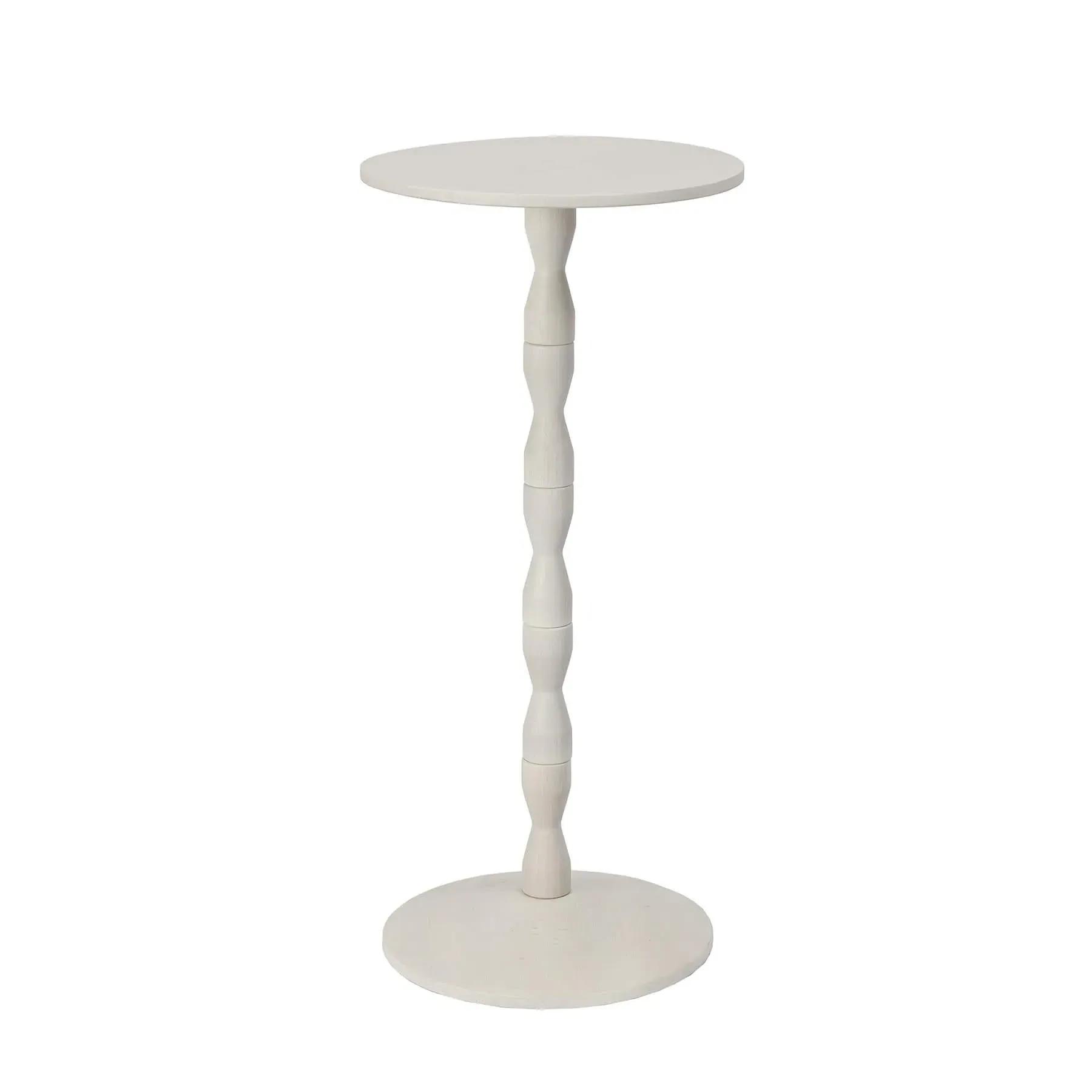 Adjustable Pedestal Table - White, Oak image