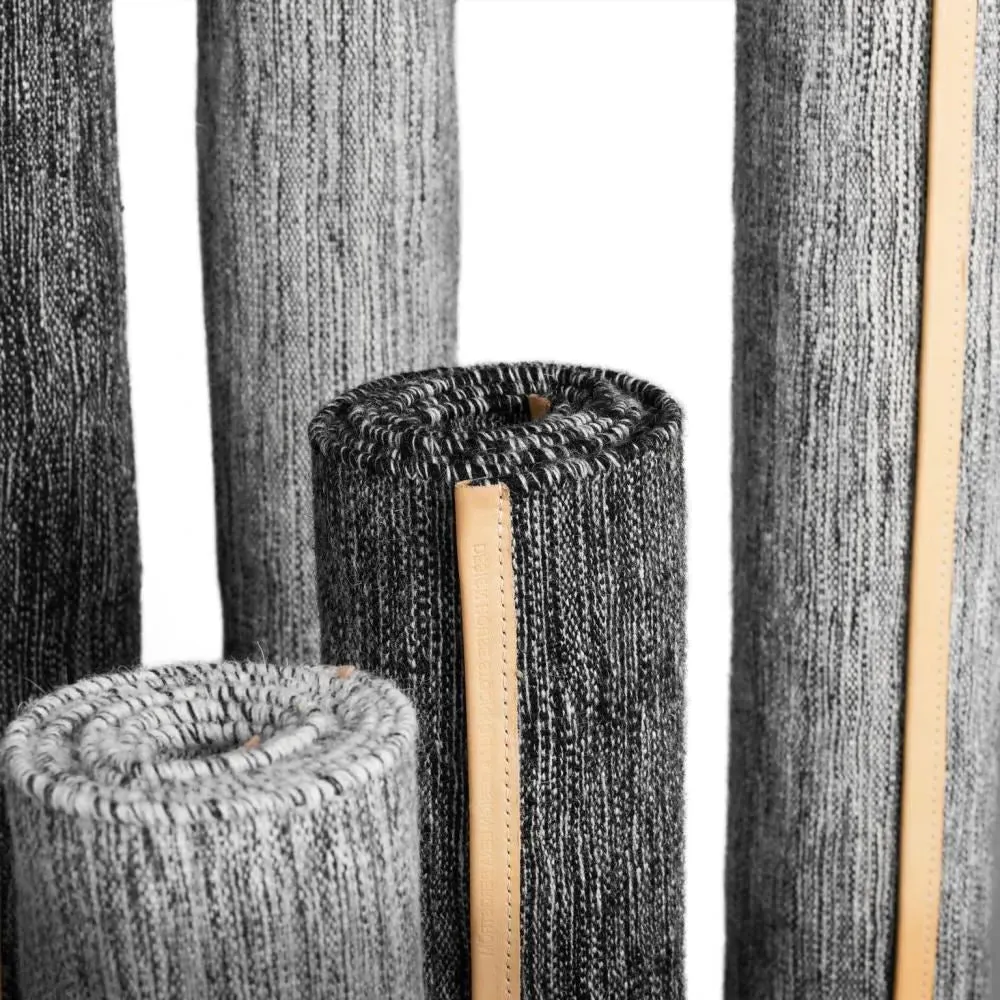 Bjork Rug - Dark Grey, Wool