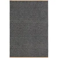 Bjork Rug - Dark Grey, Wool