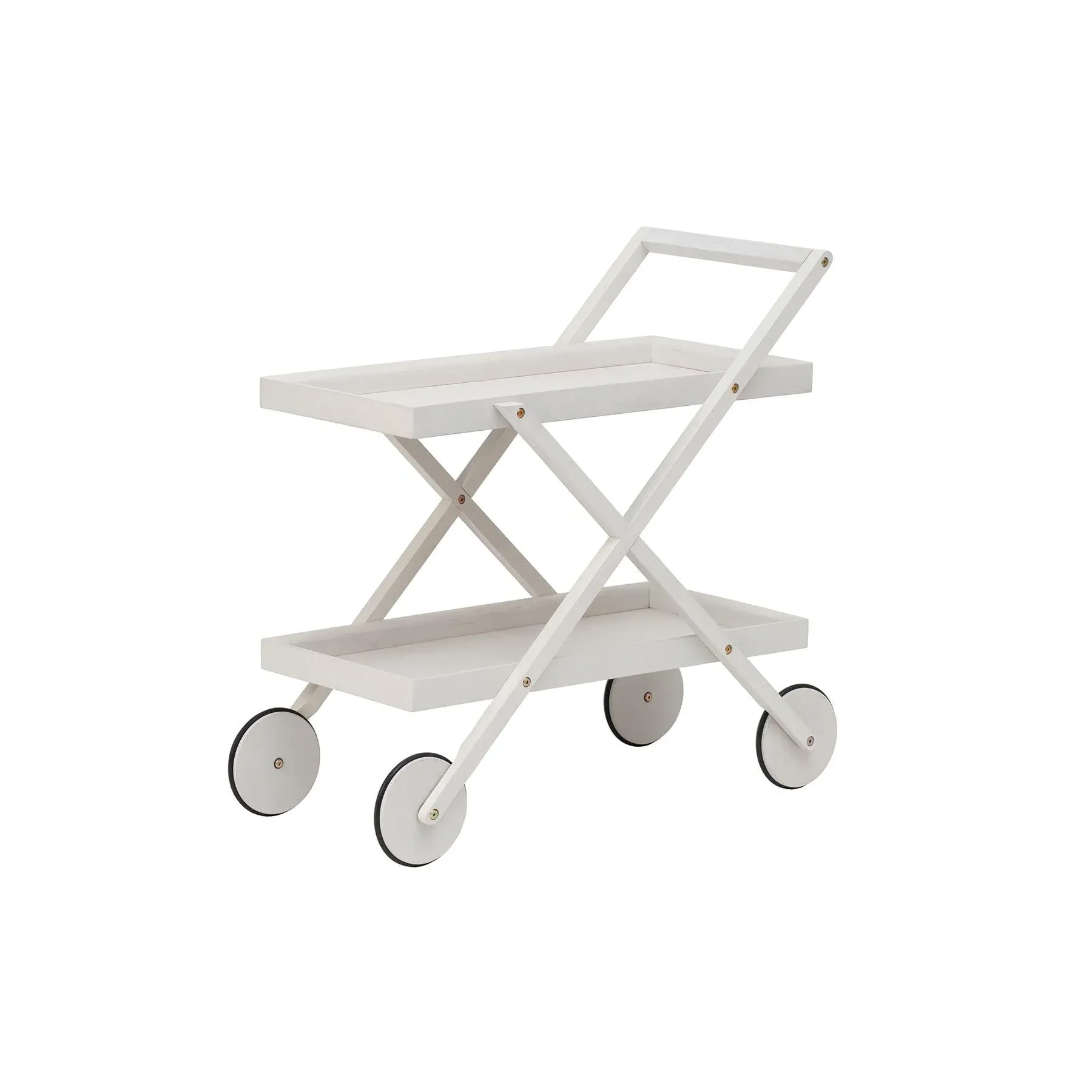 Exit Trolley - White, Oak