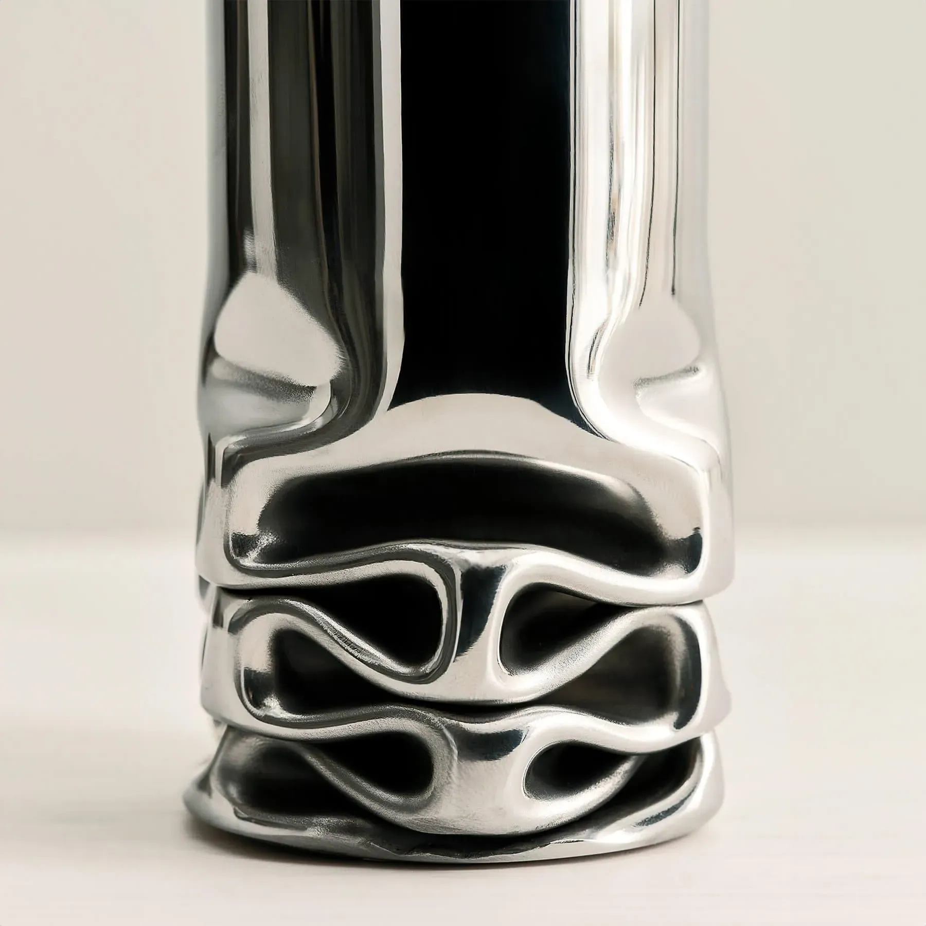 Hydraulic Vase - Stainless Steel