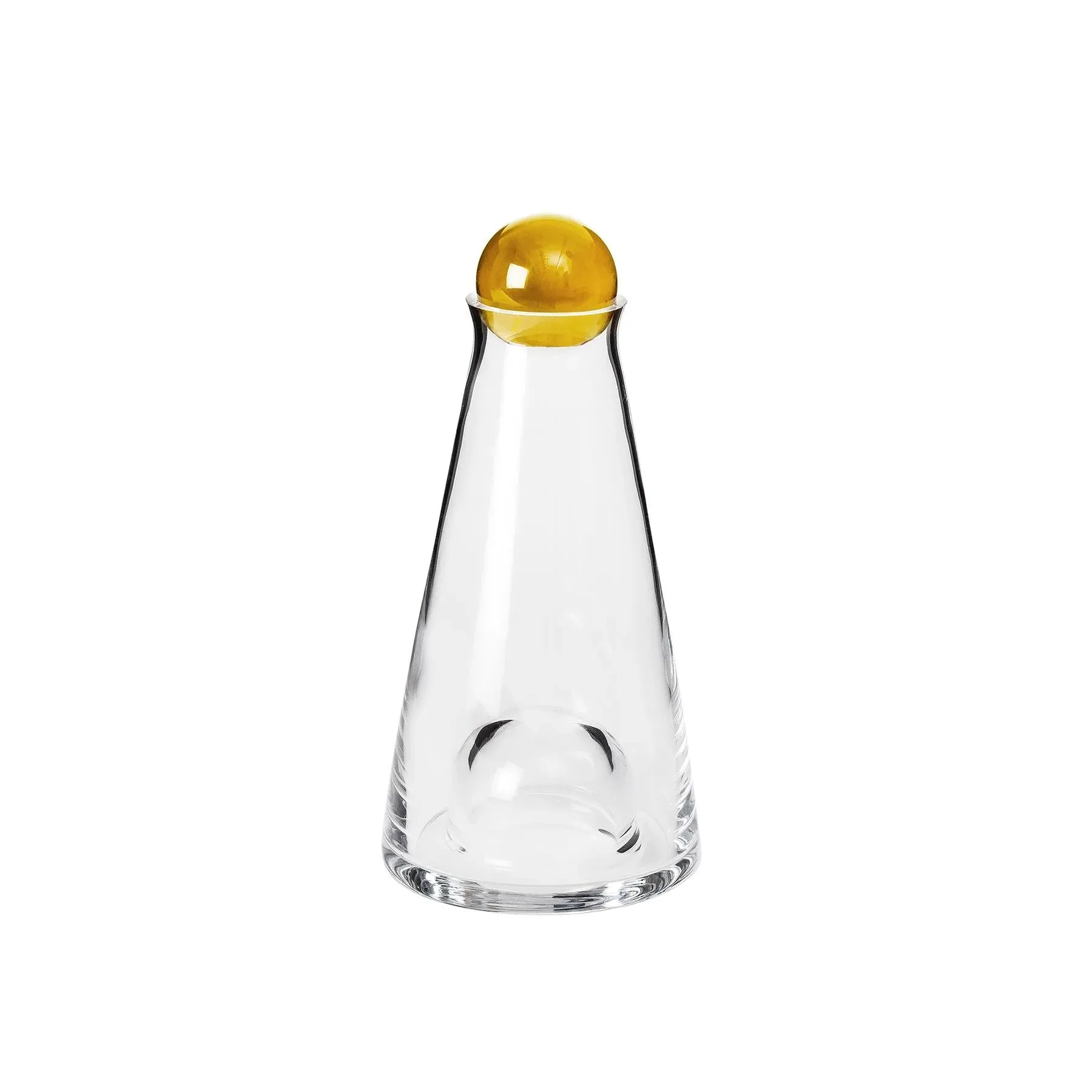 Mini Carafe with Crystal Stopper - Clear, Glass image