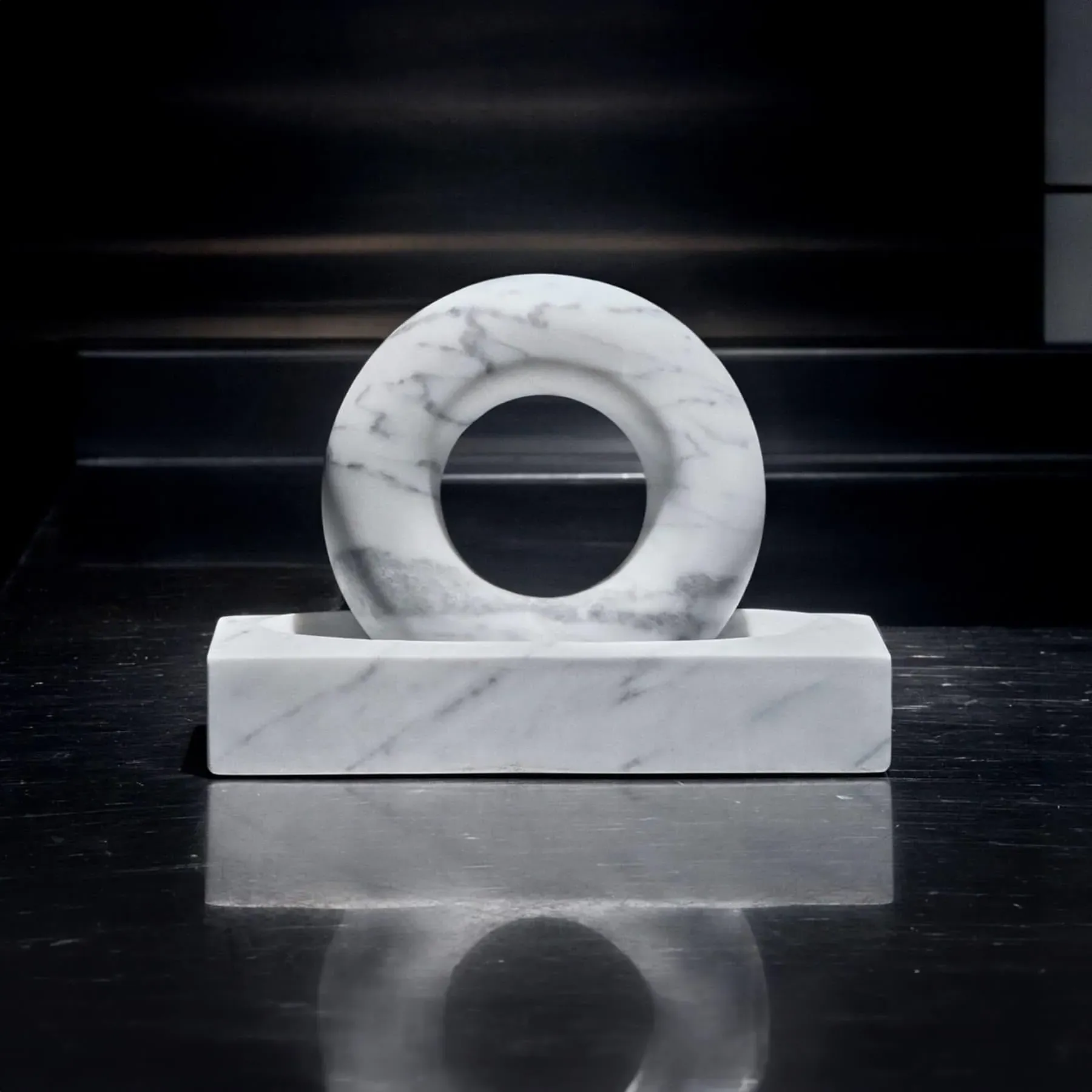 Tondo Mortar & Pestle Set - Solid Marble