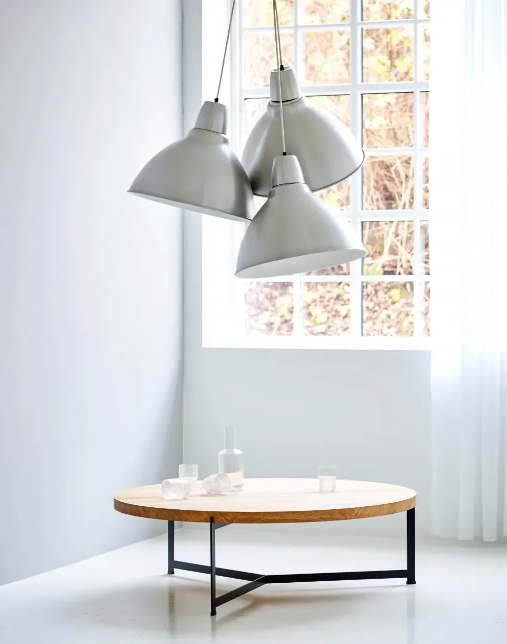 Plateau Coffee Side Table - Oak