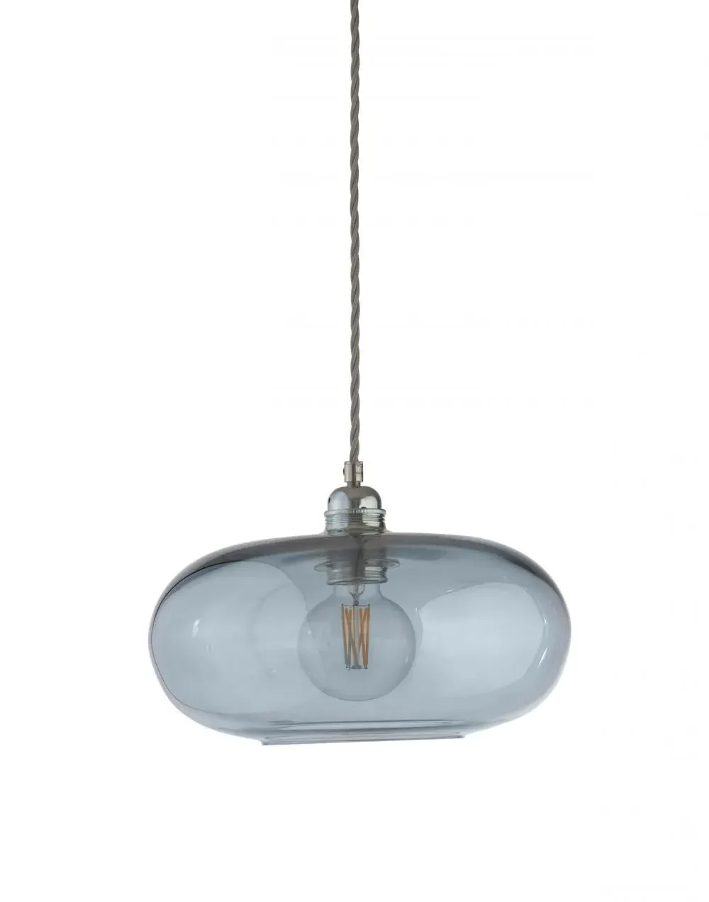 29cm Pendant Light - Chestnut Brown, Glass