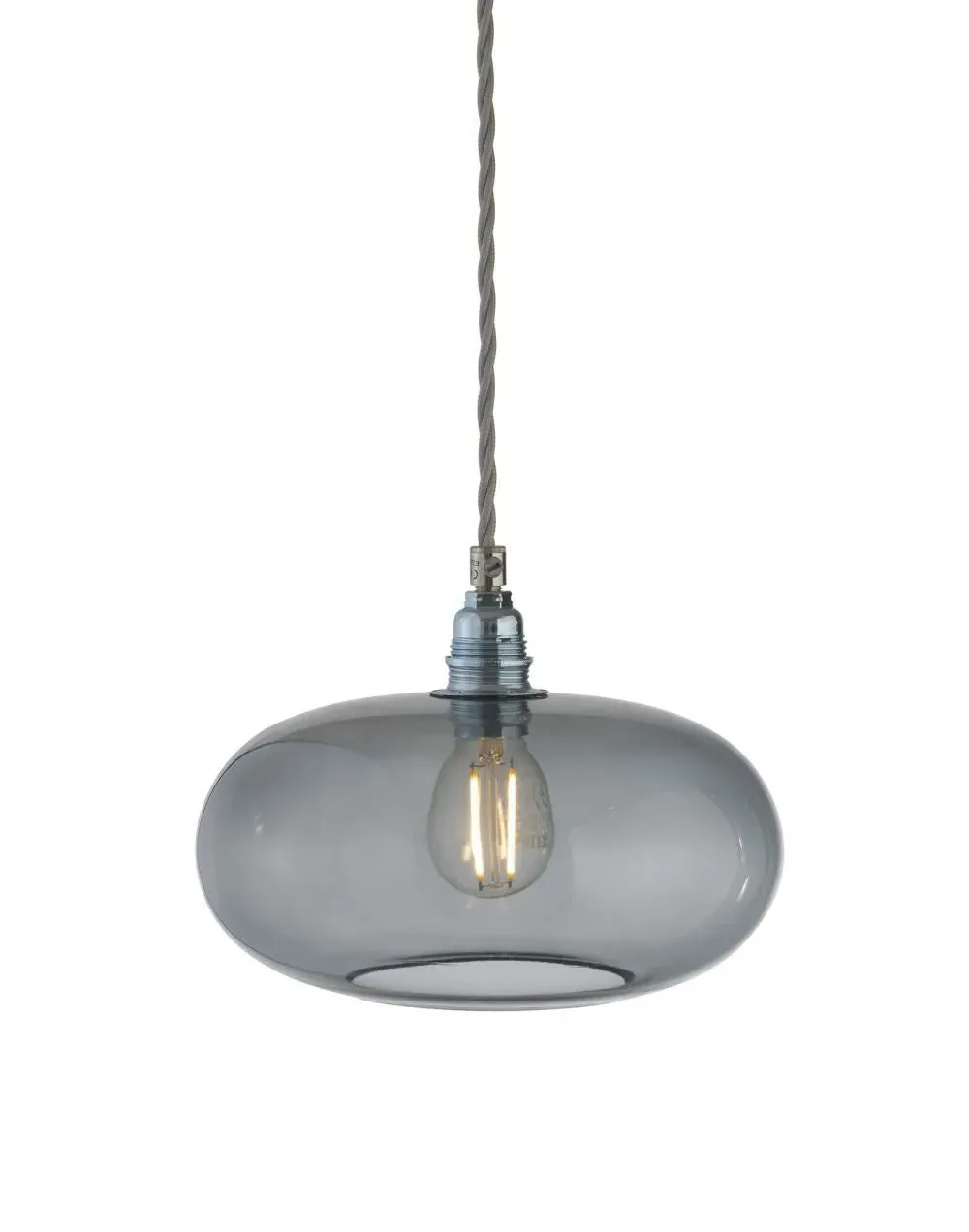 36cm Pendant Light - Chestnut Brown, Glass