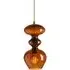 Futura Medium Pendant Light - Rust, Glass
