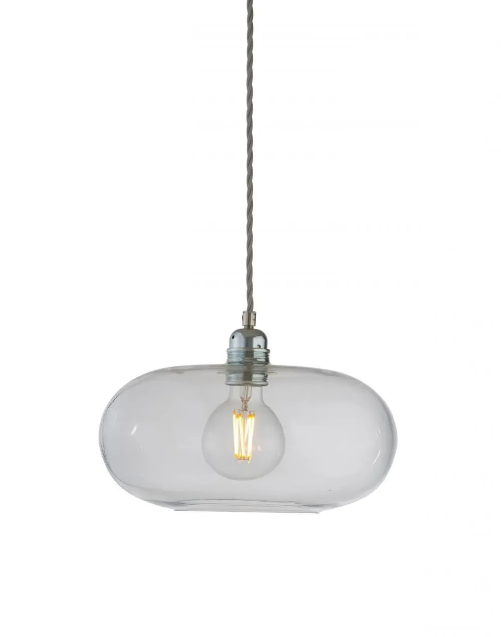Horizon 29cm Pendant Light - Clear, Glass