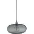 Horizon 29cm Pendant Light - Smokey Grey, Glass