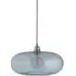 Horizon 36cm Pendant Light - Topaz Blue, Glass