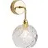 Large Crystal Wall Light - Gold, Lead Crystal