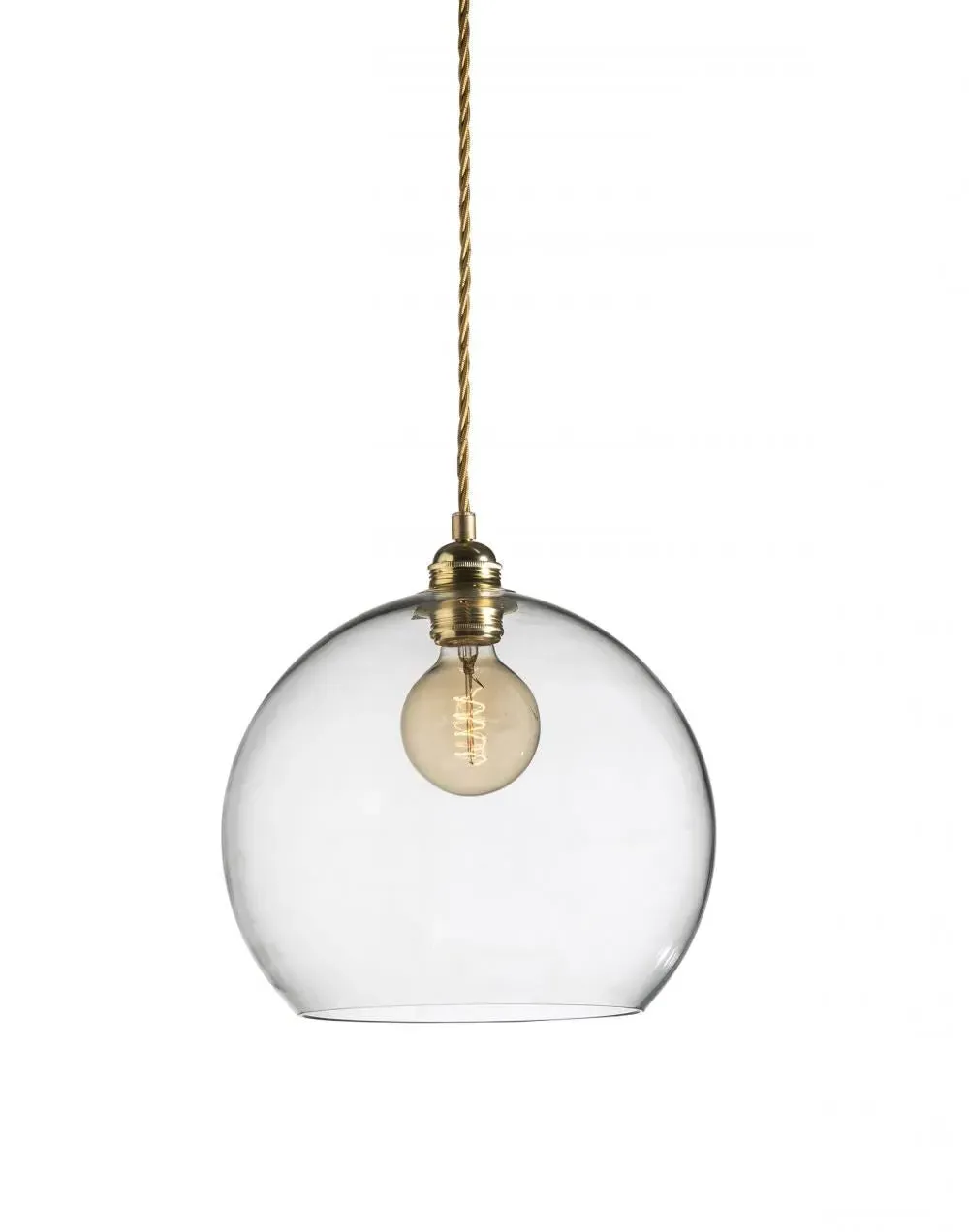 Large Pendant Light - Clear, Glass