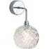 Medium Crystal Wall Light - Silver, Lead Crystal
