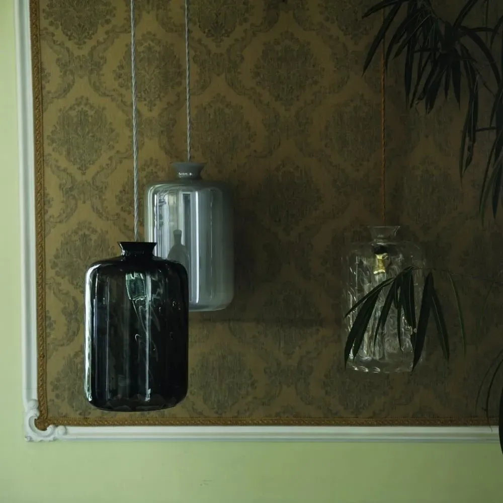 Pillar Pendant Light - Clear, Glass