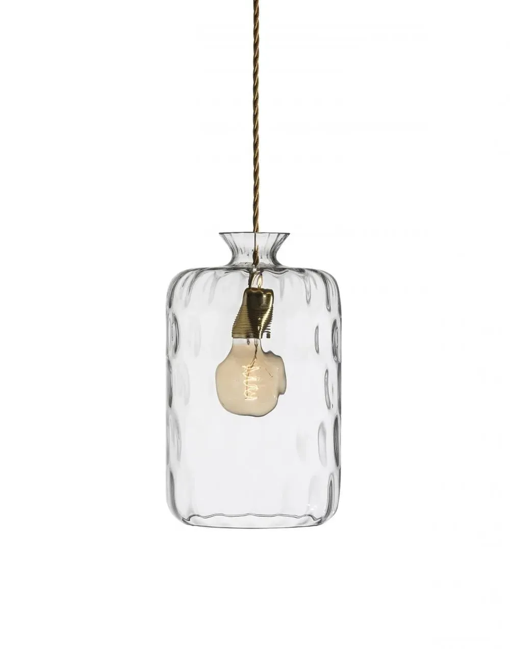 Pillar Pendant Light - Clear, Glass image