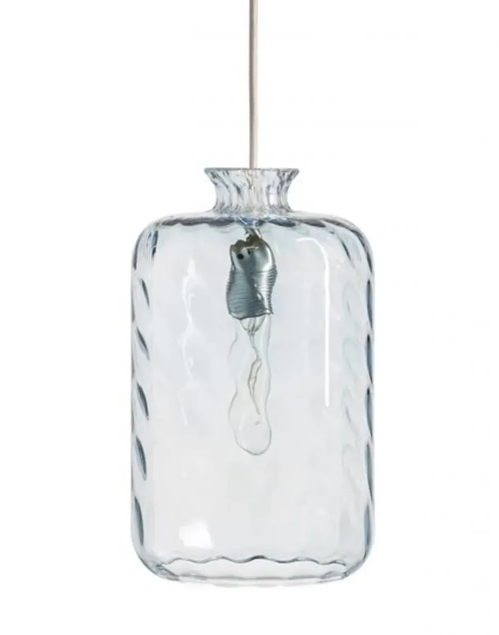 Pillar Pendant Light - Clear, Glass